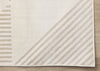 Hudson Modern Geometric Cream Beige Area Rug - 5'3" x 7'7"|Carpette Hudson crème et beige à motif géométrique moderne - 5 pi 3 po x 7 pi 7 po