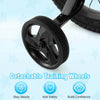 Costway 16" Kid's Bike With Training Wheels Adjustable Handlebar & Seat Handbrake Black