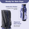 Ultimate Women's Complete Golf Club Set Golf Club Package Set W/ Rain Hood, Right Hand Purple