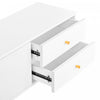 Gavin 68.8" TV Cabinet with Storage Drawers and Media Organization Function,White Tv Stand | Gavin Meuble TV de 68,8" avec Tiroirs de Rangement et Fonction d'Organisation des Medias, Blanc