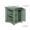 Parnell Chairside Table - Teal|Table de fauteuil Parnell - bleu sarcelle