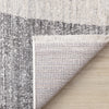 Olivia Grey Black Cream Geometric Rug, 5'3" x 7'10" Indoor Area Rug | Tapis geometrique gris noir creme Olivia, 5'7" x 7'10"