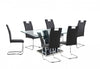 Paladin II Dining Chair, Grey Fabric (set Of 2) | Chaise de salle à manger Paladin II en tissu gris (ensemble de 2)