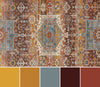 Dulce Traditional 5'0" x Area Rug in Multi Indoor Area Rug | Tapis Traditionnel Dulce 5'0" x en Multi