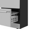 Forno Cosenza 24 Inch Built-In Indoor/Outdoor Drawer Freezer with Ice Maker, 4.69 cu.ft. - FDRBI1838-24S | Congelateur a tiroirs Cosenza de 24 po avec machine a glacons, 4,69 pi³ – FDRBI1838-24S