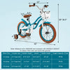 Costway 16" Kids Bike Toddler Adjustable Bicycle Withtraining Wheel For 4-7 Years Old