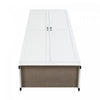 Hopkins Modern 30" Storage Cabinet in White (4-Shelf) - Set of 2 Armoire | Armoire de rangement moderne Hopkins 30" en blanc (4 etageres) - Lot de 2