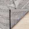 Jackson Grey White Botanical Leaves Rug, 5'3" x 7'7" Outdoor Area Rug | Tapis Jackson a feuilles botaniques gris et blanc, 5'3" x 7'7"