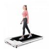 Superfit 0.6-3.8mph Walking Pad Under Desk Treadmill With Remote Control And Led Display Grey