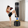 Goplus 70" 220lbs Freestanding Punching Boxing Bag W/12 Suction Cup Base Shock Absorber