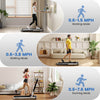 Superfit 3-in-1 Folding Treadmill With Smart Apps Remote Control Led Display And Speakers Silver