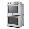 Forno Vomero 30 Inch Electric Double Wall Oven in White, 5 cu. ft. Convection Oven - FBOEL1324-30WHT | Four double mural electrique Vomero 30 pouces en blanc, four a convection de 5 pi³ - FBOEL1324-30WHT