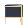 Manhattan Comfort Paramount Polished Brass Velvet Accent Armchair - Royal Blue|Fauteuil d’appoint Paramount de Manhattan Comfort en laiton poli et en velours - bleu roi