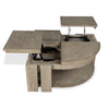 Addams 36" Lift-Top Coffee Table with Casters - Stone Harbor Grey | Table à café Addams de 36 po avec dessus relevable et roulettes - gris Stone Harbor