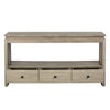 Addams 54" Sofa Table with Storage - Stone Harbor Grey | Table de salon Addams de 54 po avec rangement - gris Stone Harbor