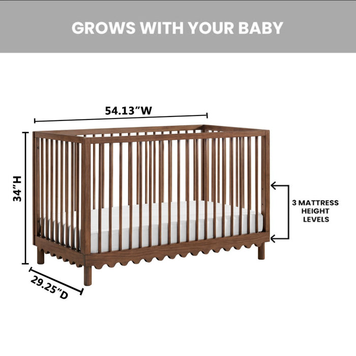 Aubrey Convertible Crib – Brown