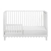 Aubrey Convertible Crib/Toddler Bed Pkg - White | Ensemble de lit de bébé convertible en lit de bambin Aubrey - blanc