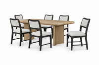 Austin 7pc Dining Set with Table & 6 Chairs, 84
