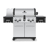 Broil King Regal™ S 590 Pro IR Natural Gas Grill with Infrared Side Burner & Rear Rotisserie Burner - 958944|Gril à gaz naturel RegalMC S 590 PRO IR de Broil King avec brûleur latéral à infrarouge et brûleur arrière de rôtisserie - 958944