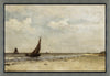 Beachday Framed Stucco Art – 27.25" x 39.25" | Œuvre d’art en stuc encadrée « Beachday » - 27,25 po x 39,25 po