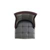 Manhattan Comfort Fifth Avenue Faux Leather Barstool - Pebble Grey|Tabouret bar Fifth Avenue de Manhattan Comfort en similicuir - gris galet