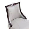 Manhattan Comfort Emperor Faux Leather Barstool - Light Grey|Tabouret bar Emperor de Manhattan Comfort en similicuir - gris clair