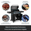 Broil King Baron 420 Pro Shadow 4-Burner 40,000-BTU Propane Gas BBQ - 674114 Grill | Broil King Baron 420 Pro Shadow 4-bruleurs 40 000 BTU Barbecue a gaz propane - 674114