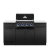 Broil King Baron 420i Shadow 4-Burner Built-In 40,000-BTU Natural Gas BBQ - 875817 Grill | Broil King Baron 420i Shadow 4-bruleurs 40 000 BTU Barbecue a gaz naturel encastre - 875817