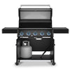 Broil King Baron 520 Pro Shadow 5-Burner 45,000-BTU Propane Gas BBQ - 675114 Grill | Broil King Baron 520 Pro Shadow 5-bruleurs 45 000 BTU Barbecue a gaz propane - 675114