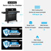 Broil King Baron 520 Pro Shadow 5-Burner 45,000-BTU Natural Gas BBQ - 675117 Grill | Broil King Baron 520 Pro Shadow 5-bruleurs 45 000 BTU Barbecue a gaz naturel - 675117