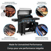 Broil King Baron 520 Pro Shadow 5-Burner 45,000-BTU Natural Gas BBQ - 675117 Grill | Broil King Baron 520 Pro Shadow 5-bruleurs 45 000 BTU Barbecue a gaz naturel - 675117