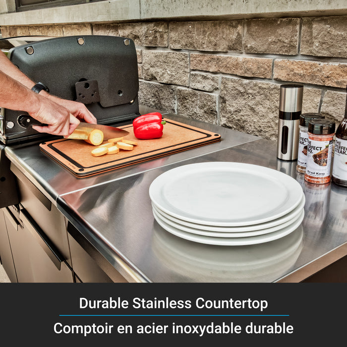 Broil King Baron 520i Shadow 4-Burner Built-In 45,000-BTU Natural Gas BBQ - 876817 Grill