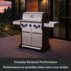 Broil King Baron S 590 Pro IR 5-Burner 45,000-BTU Natural Gas BBQ - 678347 Grill | Broil King Baron S 590 Pro IR 5-bruleurs 45 000 BTU Barbecue a gaz naturel - 678347