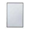 Arcus 24" X 36" Hand Crafted Linear Rectangular Mirror - Black|Miroir rectangulaire linéaire Arcus 24 po x 36 po fabriqué à la main - noir