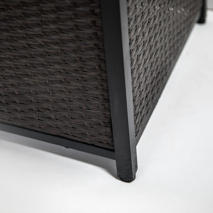 Deko Living Gas Outdoor Firepit Table 