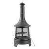 Deko Living Metal Wood Burner Chimney Fire Pit
