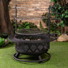 Deko Living Wood Burner Fire Pit & Rotisserie|Foyer et rôtissoire au bois Deko Living