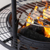 Deko Living Wood Burner Fire Pit & Rotisserie|Foyer et rôtissoire au bois Deko Living