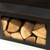 Deko Living Wood Burner Fire Pit Grill & Log Storage|Foyer-gril extérieur au bois Deko Living avec rangement pour bûches