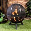 Deko Living Wood Burner Sphere Fire Pit|Foyer extérieur sphérique au bois Deko Living