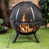 Deko Living Wood Burner Sphere Fire Pit|Foyer extérieur sphérique au bois Deko Living