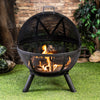 Deko Living Wood Burner Sphere Fire Pit|Foyer extérieur sphérique au bois Deko Living