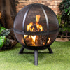 Deko Living Wood Burner Sphere Fire Pit|Foyer extérieur sphérique au bois Deko Living