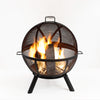Deko Living Wood Burner Sphere Fire Pit|Foyer extérieur sphérique au bois Deko Living