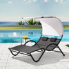 Deko Living Outdoor Lounge Daybed|Lit de repos long Deko Living pour l'extérieur