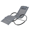 Deko Living Outdoor Rocking Lounge Chair|Chaise longue berçante Deko Living pour l'extérieur