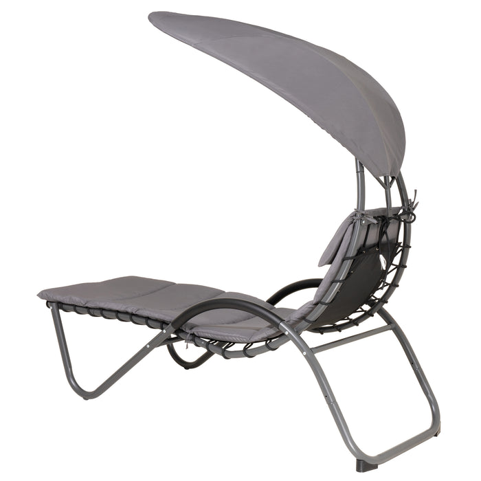 Deko Living Outdoor Lounge Chair & Canopy