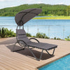 Deko Living Outdoor Lounge Chair & Canopy|Chaise longue Deko Living pour l'extérieur avec toit