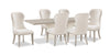 Corsa 7pc Dining Set with Table and 6 Chairs - Antique White Oak and Light Grey 