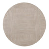 Corsa Round Dining Table - Light Grey and Antique White Oak | Table de salle à manger ronde Corsa - gris clair et chêne blanc antique | CORSLRTL